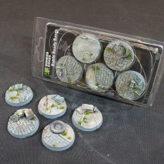 Gamers Grass 40mm Urban Warfare Round Battle Ready Bases (5)